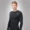 HZT 14-001 SEAMLESS MEN EXTREME LONG SLEEVE SHIRT