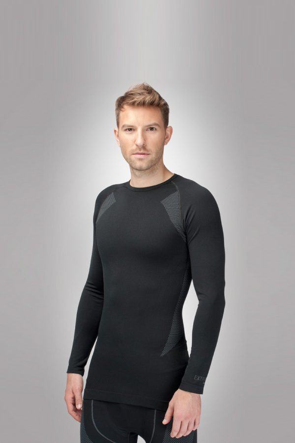 HZT 14-001 SEAMLESS MEN EXTREME LONG SLEEVE SHIRT