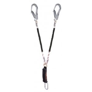 Kaya Safety E-3 B Çift Kol Şok Emicili Braided Lanyard 3