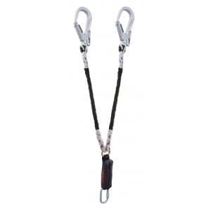 Kaya Safety E-3 T Çift Kol Şok Emicili Twisted Lanyard 2