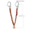 Kaya Safety EL-3 Çift Kol Şok Emicili Elastik Lanyard 1