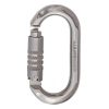 Kaya Safety K-25-3A Oval Çelik Karabina (Keylock)