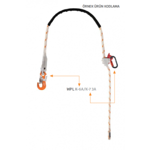 Kaya Safety WPL Konumlandırma Lanyardı 1